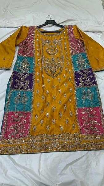 Bridal Mehndi Dress - - Lush Condition - - Cheap Price 7