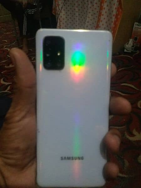 Samsung Galaxy a71 mobile good working fnl 18 tk ho jay ga 1