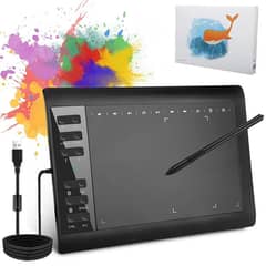 VINSA 10x6 Inch Professional Graphic Drawing Tablet 12 Express