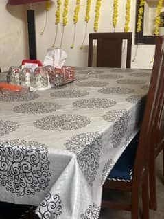 6-Seater Dining Table Set - Almost New Condition!