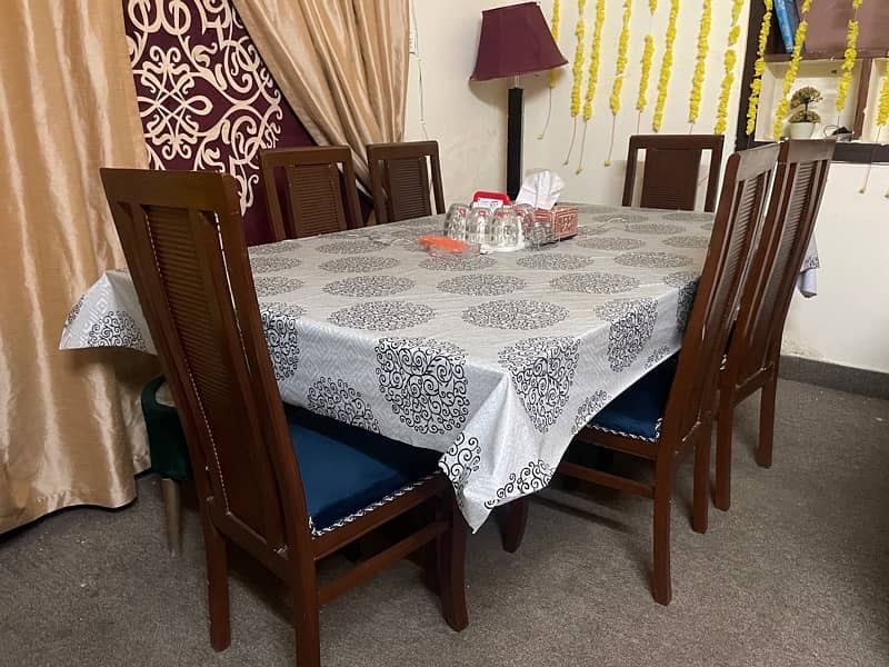 6-Seater Dining Table Set - Almost New Condition! 3