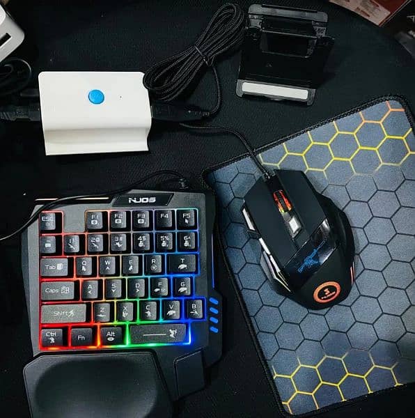 GAMING WIRELESS BLUETOOTH 5 IN 1 COMBO KEYBOARD AND MOUSE - Gaming Kit 4