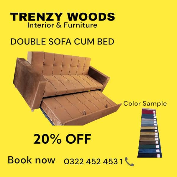 Double Sofa Cum Bed | Sofa Cum Bed 0