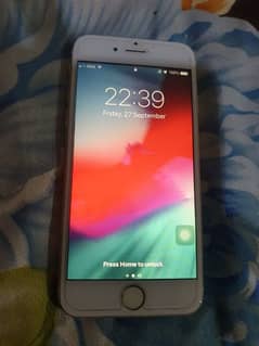 iphone 6 64gb all ok battery time zabrdast hai only touch id not work