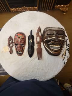 antique and vintage, African mask, zippo lighter