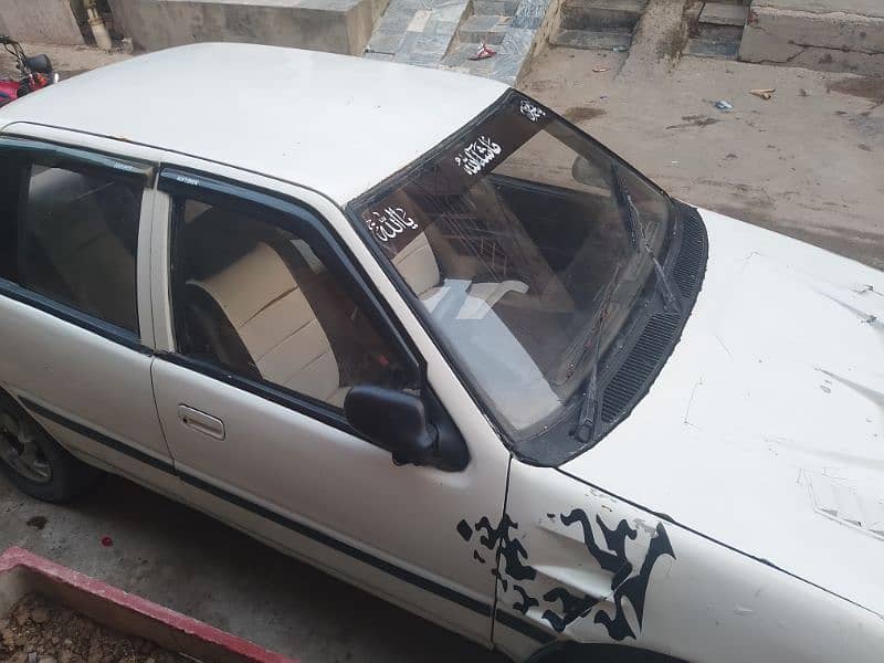 Hyundai Excel 1993 exchange possible Mehran 1