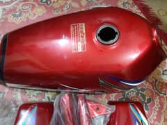 HONDA 125 TANKI SAID COVER FULL FRESH