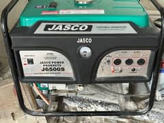 Jasco 5.5 KW generator brand new condition