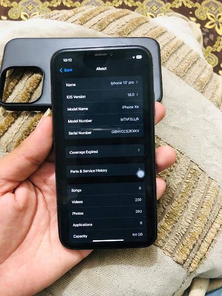 Iphone XR convrt 64 13pro non pta de (note jv) battery change 4