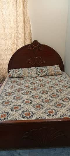 Double bed with Mattress