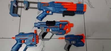 nerf elite 2.0 complete set 5 guns included