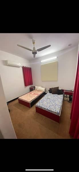 luxury furnished rooms are available at the best location of lahore 15