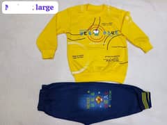 Kid's suits full sleeves+Trusar / Fabric franch tarry