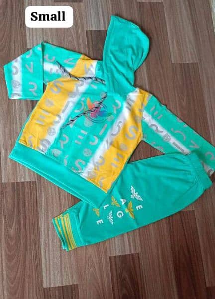 Kid's suits full sleeves+Trusar / Fabric franch tarry 10