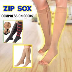 Zip Sox / Compression Socks ,Leg Pain Relief 0