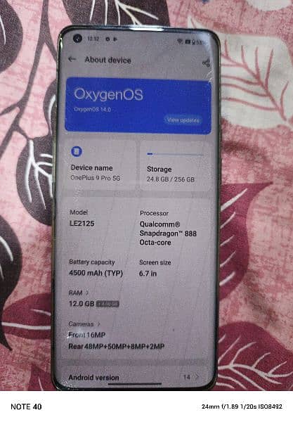 oneplus 9 pro 12 by 256 pta 2