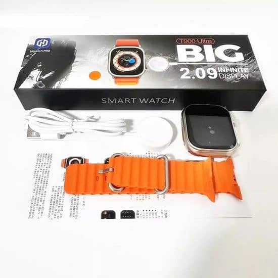 T900 Ultra Smart Watch Big 2.09 (random Color) 5