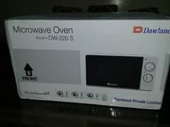 Dawlance microwave unused