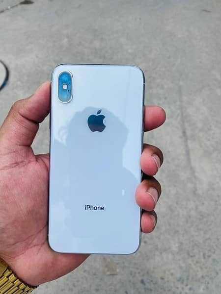 iPhone X 64 gb pta approved Face ID working white colour 3