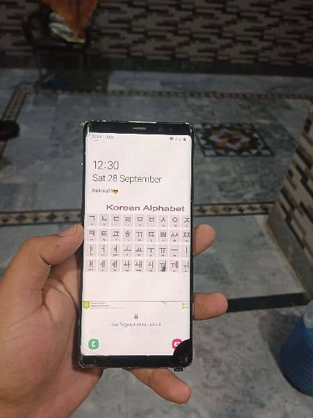 Samsung galaxy note 8 doted 0