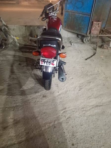 Honda 125 12 month 4