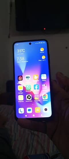 Redmi 10 6+2/128 in scratchless condition with full box for sale