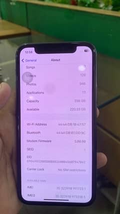 i phone 11 pro midnight green 256 gb PTA approved only set