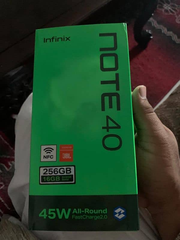 Infinix note 40 16+256gb 2