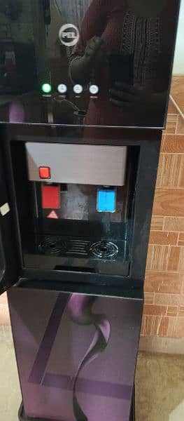 Urgent sale Pel water dispenser with fridge 2