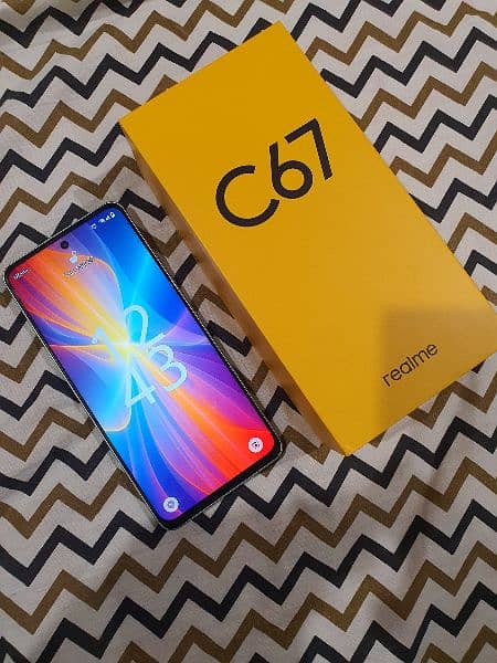 Realme C67 with box 1