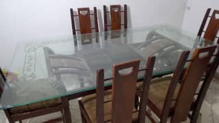 6 seater dining table