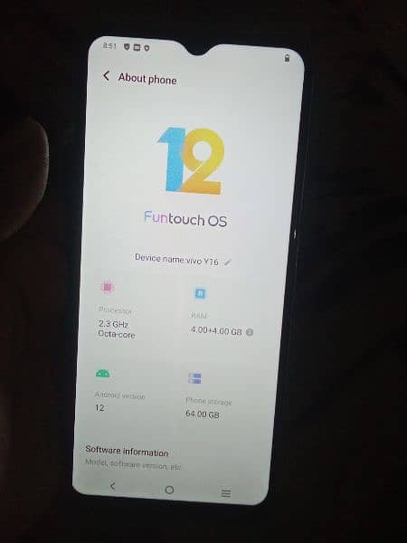 Vivo Y16 4/64 gb All ok 5000 mAh battery 8