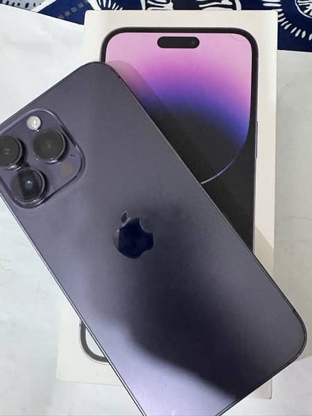 Iphone 14 pro max deep purple 128gb LLA 1