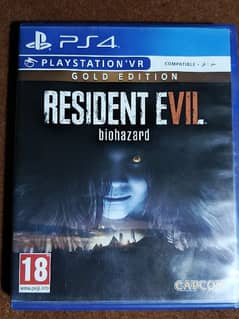 Resident Evil 7 Biohazard Gold Edition PS4 Disc Game