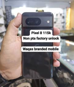 Google pixe 8 factory unlock E sim full sim time waterpack