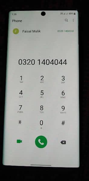 Samsung note 10 dual Sim 8 256 14