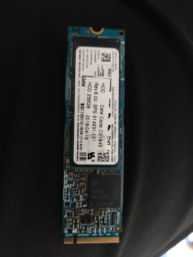 M2 nvme ssd 256 gb 1