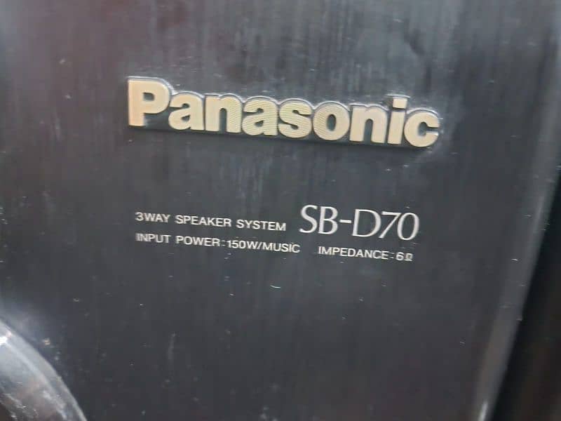 Orignal Panasonic Speakers 4