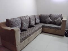 7 seater L shape sofa