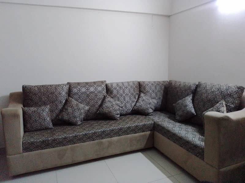 7 seater L shape sofa 3