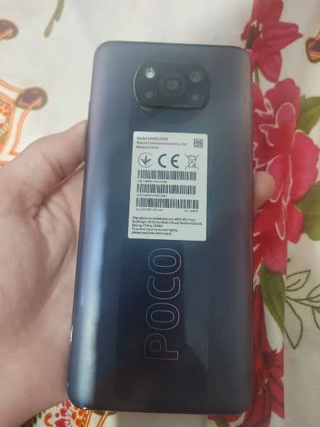 FULL OK CONDITION 10 BY 10 POCO XO PRO 8 RAM 256 MEMORY 2