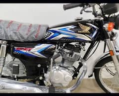 Honda CG 125 Black color Zero mater bike APL4