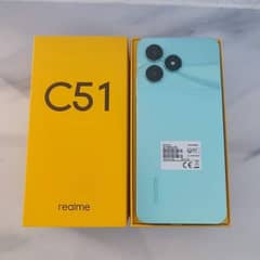 realme c51 brand new 10months warranty complete box 10/10