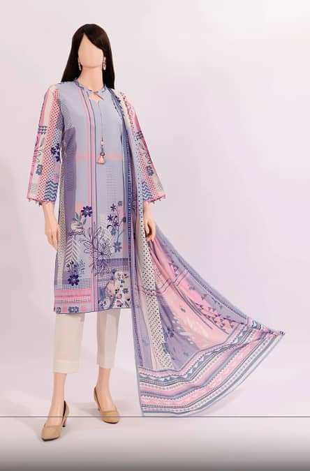 unstitched lawn suits 4