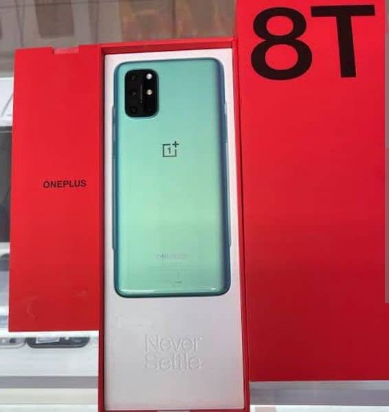 OnePlus 8T 12/256 official PTA approved complete box 0