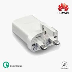 Genuine Huawei Hw-050100b01 Uk 3pin Charger White Power Adapter 5v 1a