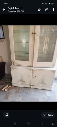 Cubboard + Cabinet 10/9 Condition All ok