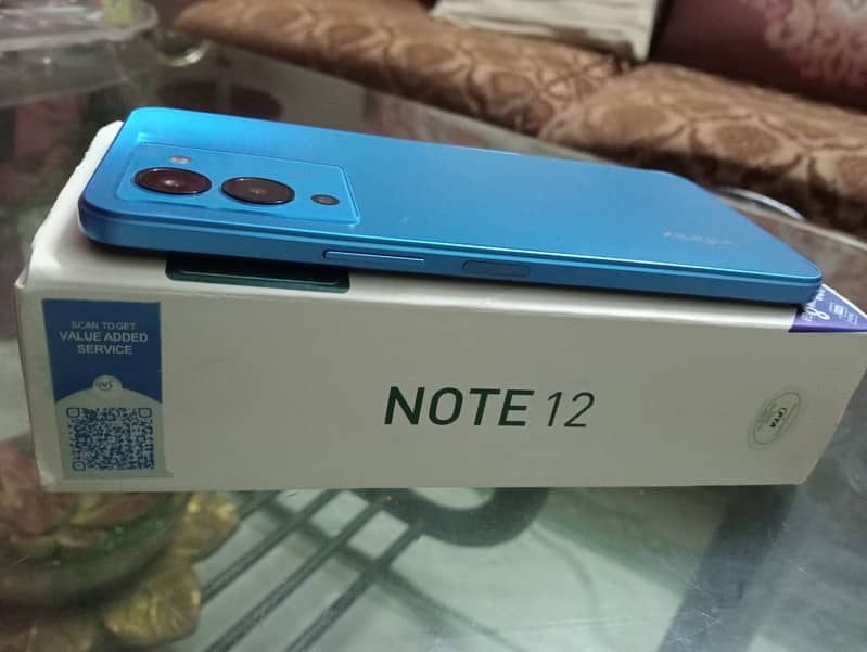 Infinix note 12 g96 complete box 4