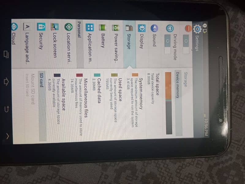 Samsung tab used 2