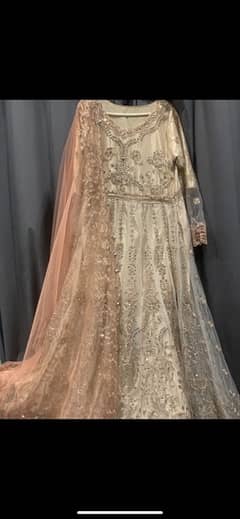 fancy maxi with embroidered duppata